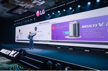 LG ra mắt điều hòa hệ thống Multi V i ứng dụng AI